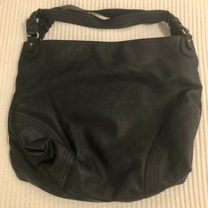 Merona Slouchy Shoulder Bag in Midnight Blue